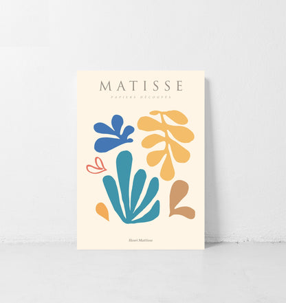 Matisse Wall Art Exhibition | Papiers Decoupes Pastel Print