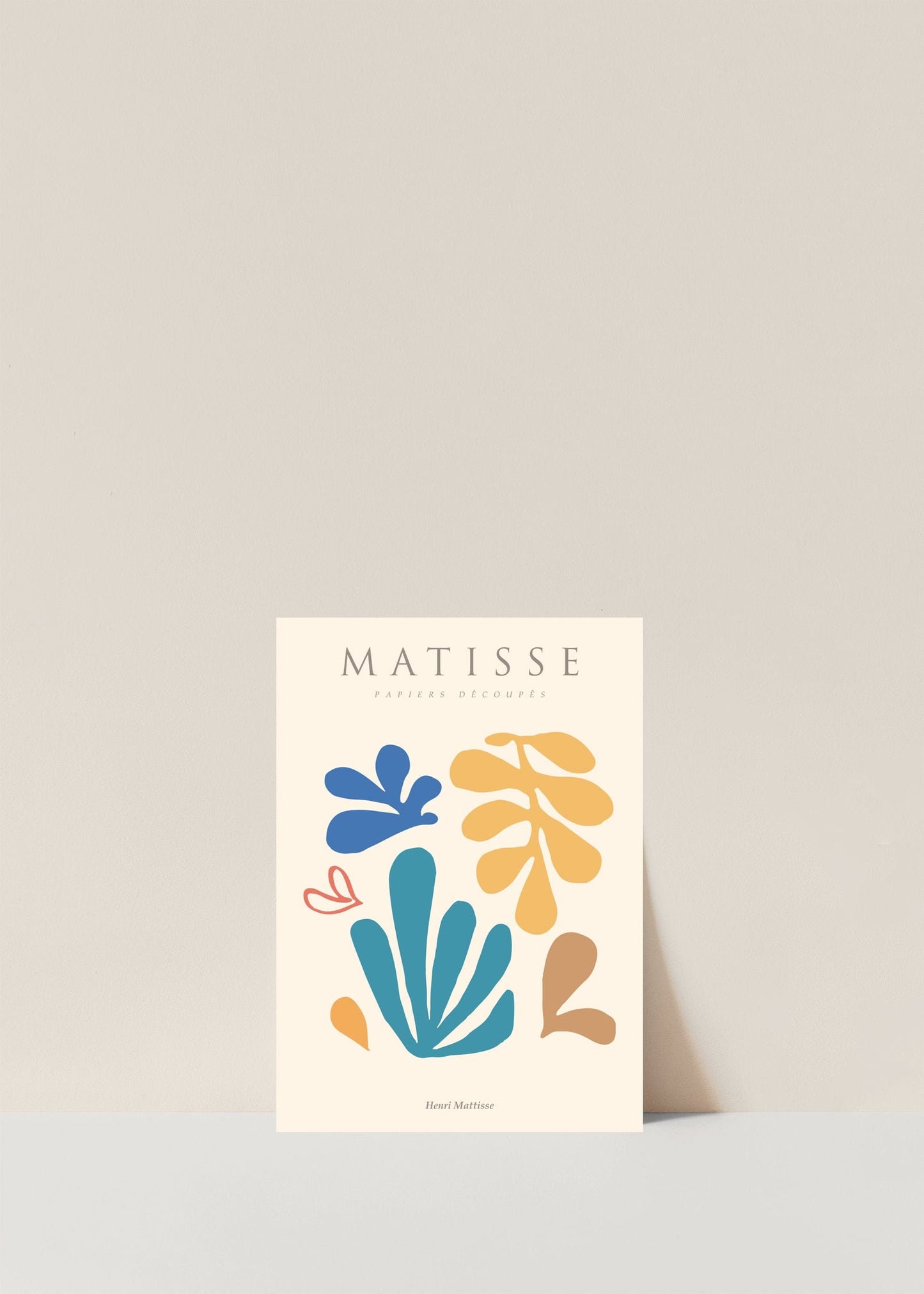 Matisse Wall Art Exhibition | Papiers Decoupes Pastel Print