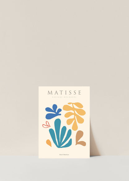 Matisse Wall Art Exhibition | Papiers Decoupes Pastel Print