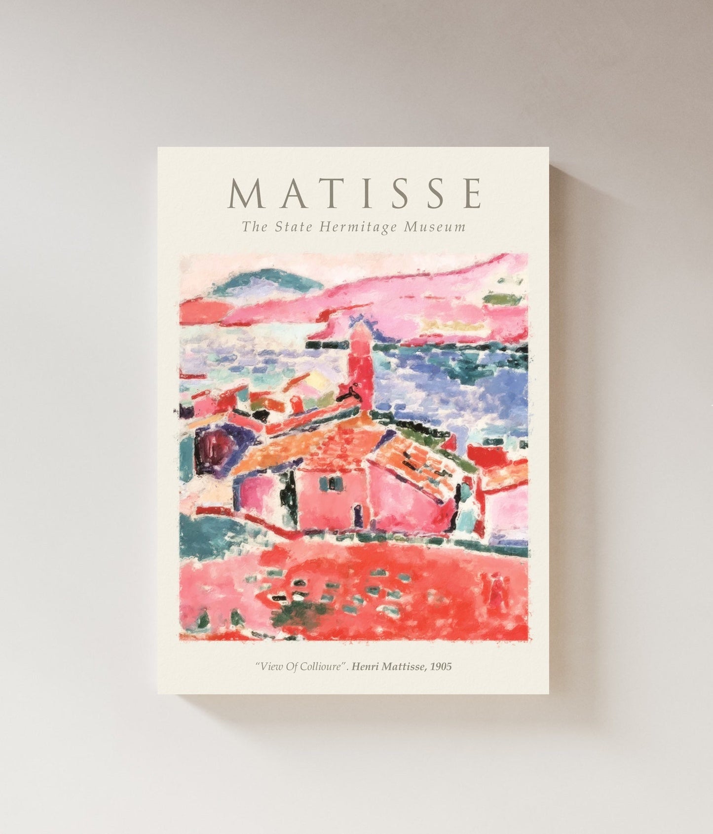 Matisse Wall Art Exhibition | View of Collioure Print