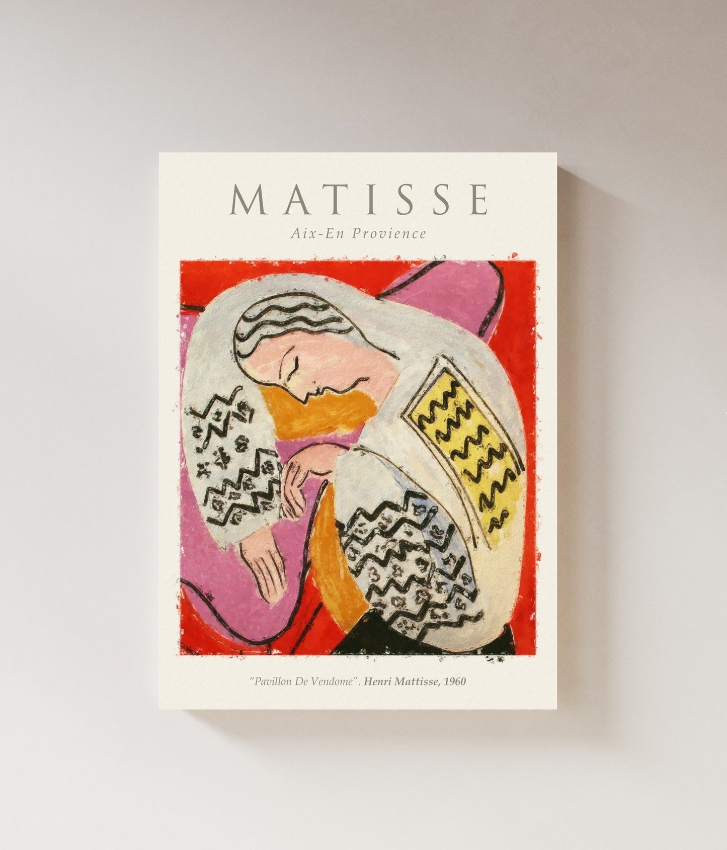 Matisse Wall Art Exhibition | Pavillon de Vendome Print