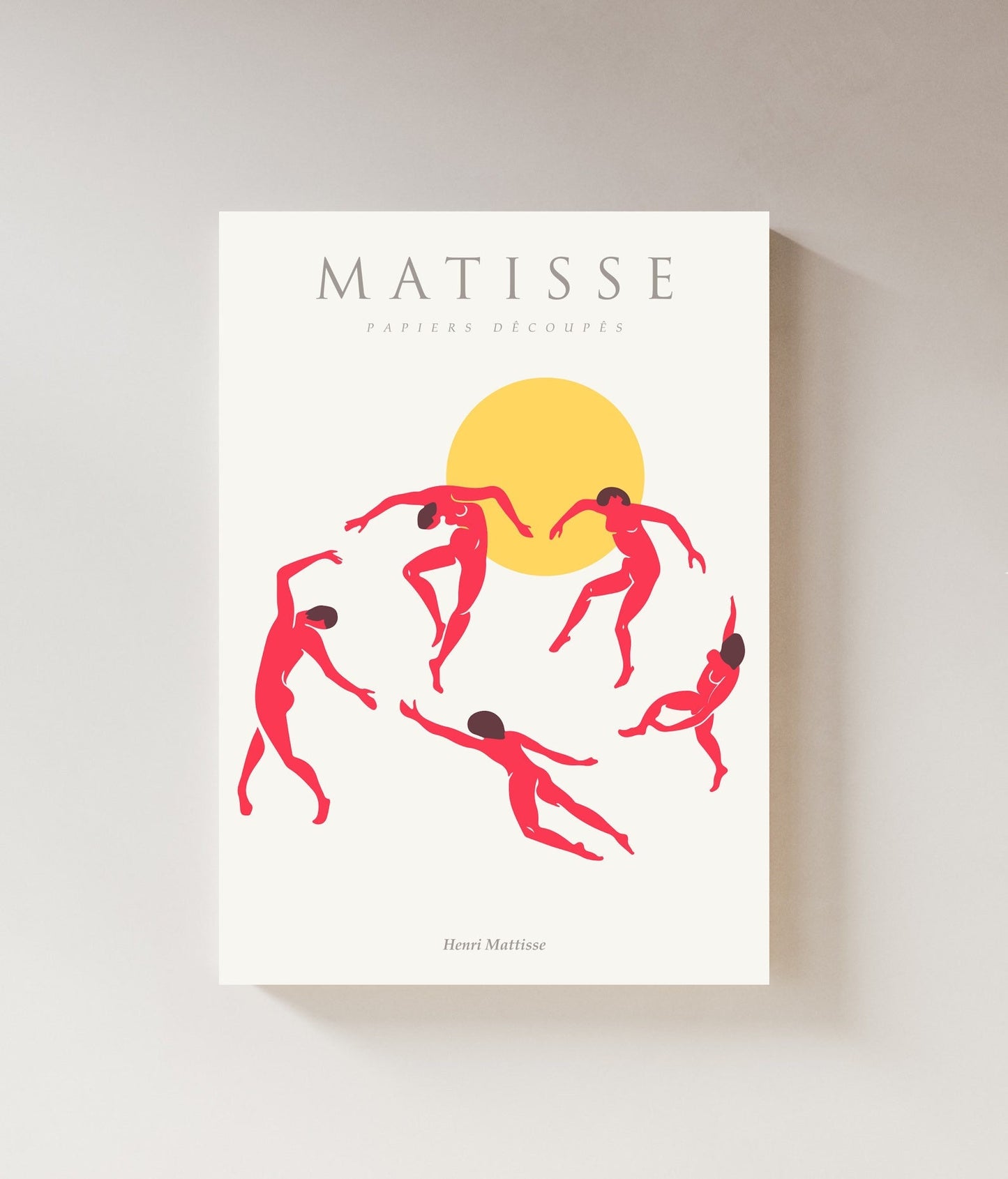 Matisse Wall Art Exhibition | The Dance Poster | Henri Matisse Inspired Print