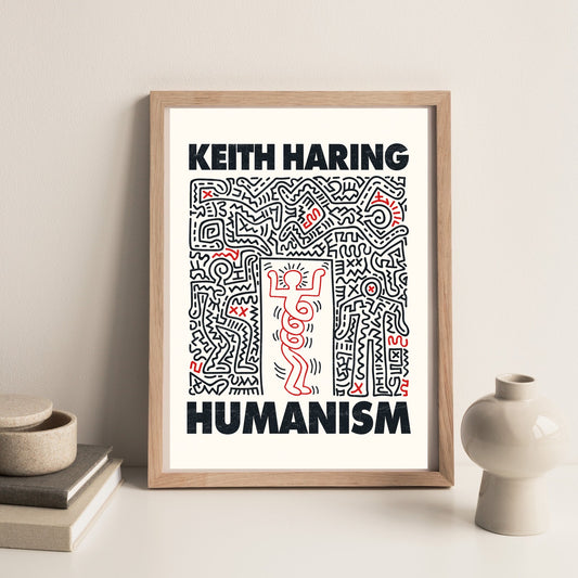 Keith Haring Exhibition | Humanism Print