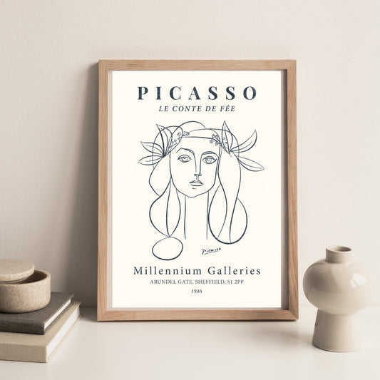 Pablo Picasso Exhibition | Le Conte De Fée Print