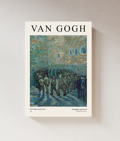 Prisoners Exercising | Van Gogh Exhibition